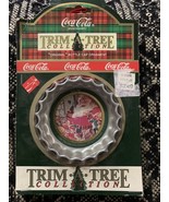 Coca-Cola Trim A Tree Collection Bottle Cap Coke Brand Ornament - $10.75 CAD