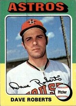 1975 Topps Dave Roberts, Houston Astros, Baseball Card #301, Nice Christmas Gift - £1.53 GBP
