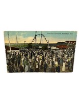 Coronado Beach California CA San Diego Cal Amusement Park Tent City Post... - £5.33 GBP