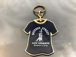Vintage Keyring Bourbon Street Keychain New Orl EAN S Porte-Clés Jazz Birthplace - £7.99 GBP