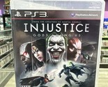 Injustice: Gods Among Us (Sony PlayStation 3, 2013) PS3 CIB Complete Tes... - $6.57