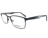 Marchon Eyeglasses Frames M-POWELL 412 Blue Square Full Rim 54-17-140 - $55.97