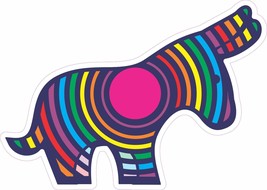 Donkey Love Lgbtq+ Gay Lesbian Rainbow Sticker Decal Vinyl Laptop - £3.92 GBP