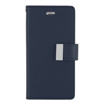 For Samsung Note 10 Goospery Rich Diary Leather Wallet Case Navy - £5.42 GBP