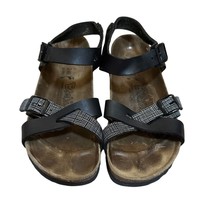 Birkies Birkenstock Lilli Strappy Sandals Blue Size Womens 6 - $34.65