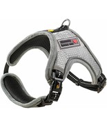 Soft &amp; Strong Gray Dog Harness Comfortable Dog Harnesses for Small Dogs ... - £11.01 GBP