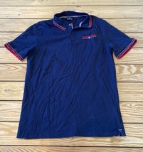 Ben Sherman Men’s Short Sleeve Polo Shirt Size S Navy Dd - £14.68 GBP