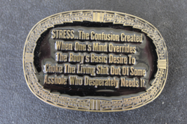 Stress belt buckle- NEW - $284.59 MXN