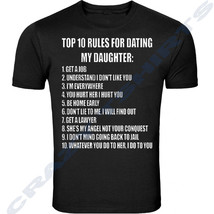 Rules For Dating My Daughter T-Shirt Birthday Gift for Dad Fathers Day 4XL 5XL - £14.68 GBP