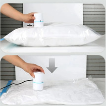 Vacuum Pump Bag Electric Machine Travel Storage Seal Sealer Air Compressed Cloth - £27.16 GBP