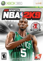 XBOX 360 NBA 2K9 Video Game kobe bryant basketball black mamba 2009 09 - £5.95 GBP
