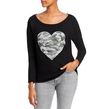 Chaser Womens Fleece Graphic Pullover Top XS - £19.46 GBP