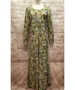 VINTAGE 60s Handmade Cocktail Garden Party Dress SEE MEASUREMENTS - £61.86 GBP