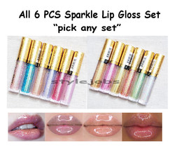 S.he Sparkle Lip Oil Lip Shiner Lip Gloss All 6 PCS Set - £6.72 GBP+