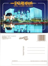 Nevada Las Vegas Excalibur Hotel Casino Medieval Fantasyland VTG Postcard - £7.51 GBP