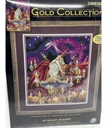 2004 Dimensions Gold Collection SCARLET WIZARD 35141 Cross Stitch KIT NE... - £131.81 GBP