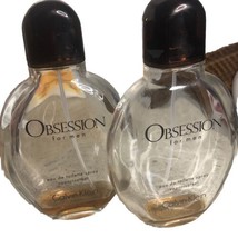 Calvin Klein Obsession For Men Deco Bottle X2 Read Description - $18.70