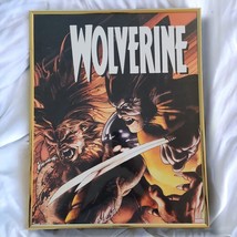 Wolverine, Trends, Marvel, Comic Art Work, Poster, Vintage, 20" X 16" , Framed - £28.15 GBP
