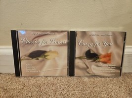 Lot of 2 Intersound Love CDs: Classics for Lovers, Crazy for You - £6.72 GBP