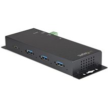 StarTech.com 4 Port USB C Hub 10Gbps - Metal Industrial USB Type-C Hub w/ 3xUSB- - £132.24 GBP