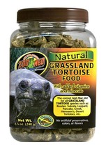 Zoo Med Natural Grassland Tortoise Food - 8.5 oz - £11.12 GBP