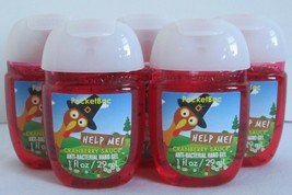 Bath &amp; Body Works Pocket Bac Hand Gel Lot Set Of 5 Help Me! Cranberry Sauce - £14.16 GBP