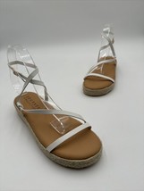 Journee Collection Womens Odelia Tru Comfort Foam Buckle Sandals color White 7 - £15.54 GBP