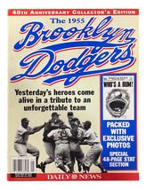 40th Anniversary Collectors Edition 1955 Brooklyn Dodgers Tribute Magazine - £15.46 GBP