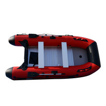 BRIS 12ft Inflatable Boat Dinghy Raft Pontoon Rescue & Dive Raft Fishing Boat image 8