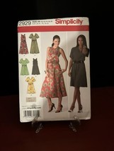 Simplicity  Pattern 2929  Misses Pullover Dress w/Variations Size 10-18 ... - $5.89