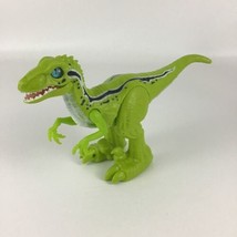 Dino Alive Rampaging Raptor Green Interactive Toy Dinosaur Zuru Toys Tested - $17.37