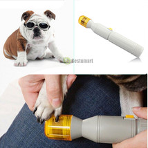 Electric Nail Trimmer File Grinder Grooming Tool Pet Care Clipper For Do... - £17.29 GBP