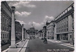 Italy Postcard RPPC Rome Reconciliation Street &amp; St Peter - £2.76 GBP