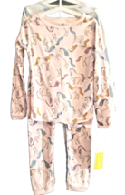 Just One You Carters Girls 5T 4pc Long sleeve Pink Horse Stars Pajama Set NWT - £13.34 GBP