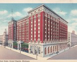 Vintage 1942 Curteich Linen Postcard Pantlind Hotel, Grand Rapids, Michigan - $6.88