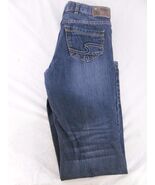 Silver jean Co. - Dark Blue Jean - size -GIRLS 16 Excellent Condition 30... - $23.51