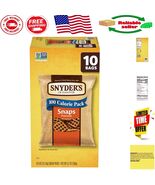 Snyder&#39;s Non-GMO 100 Calorie Snack Pretzels - 10 Individually Wrapped Packs - $21.17 CAD