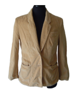 Vintage gold corduroy blazer jacket size 16  junior style picket and pos... - $362.91 MXN