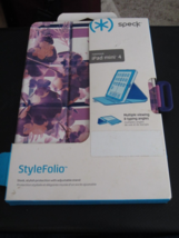 Speck Stylefolio Purple Plaid Orchid Protective Case for iPad Mini 4 - $19.79