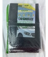 Universal Sunscreen for Car Black Foldable Windshield Cover Shade 55&quot;X27.5&quot; - $14.16