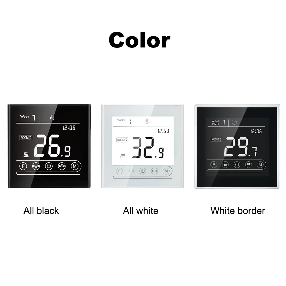 House Home New Tuya Smart House Home Wifi Thermostat for Electric Water Gas BAer - £62.33 GBP