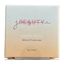 Jazmine Beauty Brow Boss Eyebrow Styling Wax Clear 0.18oz 5g - £2.98 GBP