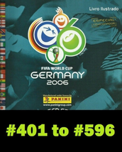 Sticker Panini FIFA World Cup Brazil 2006 (Choose from list #401 to #596) - £1.18 GBP+