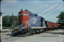 Original Slide Grand Trunk Western GTW 4554 EMD GP9 6-10-81 Blue Island ILL - £11.16 GBP