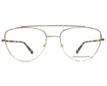 Calvin Klein Jeans Eyeglasses Frames CKJ19308 717 Tortoise Gold Round 53... - $37.15