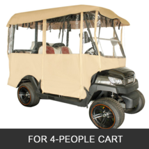 VEVOR Golf Cart Enclosure, 4-Person Golf Cart Cover, 4-Sided Fairway Deluxe, 300 - £68.99 GBP