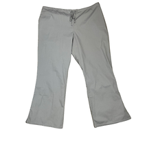 Cherokee Workwear Scrub Bottom Size 2XL Gray Elastic Waist Drawstring 44X31 - $19.79