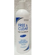 Free Clear HAIR CONDITIONER Sensitive Skin Dermatologist Approve 12 oz/3... - £13.30 GBP