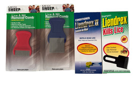 Liendrex Lice Shampoo With Comb &amp; Leave In Conditioner &amp; Two Metal Comb - $39.99