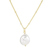 The Salty Gem Naples Freshwater Pearl Pendant Necklace Size One Size - $502.29 MXN